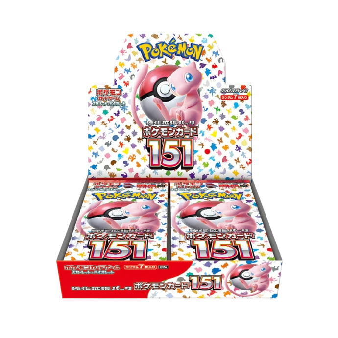 Japanese Pokémon 151 Booster Box