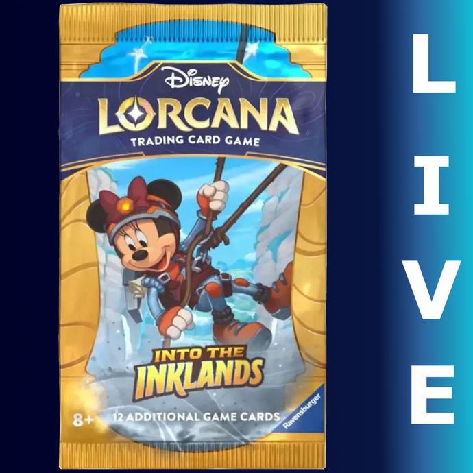 Disney Lorcana Into The Inklands Booster Pack - Break