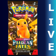 Load image into Gallery viewer, Paldean Fates Pack - LIVE (VINTAGE HOLO)

