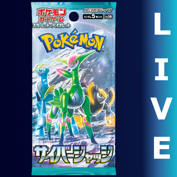 Japanese Cyber Judge Booster Pack - LIVE