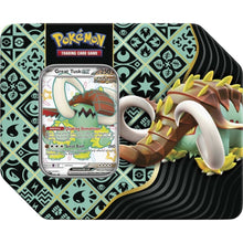 Load image into Gallery viewer, Pokemon Scarlet &amp; Violet Paldean Fates Great Tusks Tin
