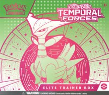 Load image into Gallery viewer, Pokemon Scarlet and Violet Temporal Forces Elite Trainer Box (Iron Leaves Variant) - LIVE
