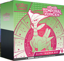 Load image into Gallery viewer, Pokemon Scarlet and Violet Temporal Forces Elite Trainer Box (Iron Leaves Variant) - LIVE
