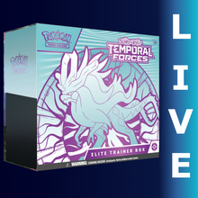 Load image into Gallery viewer, Pokemon Scarlet and Violet Temporal Forces Elite Trainer Box (Walking Wake Variant) - LIVE
